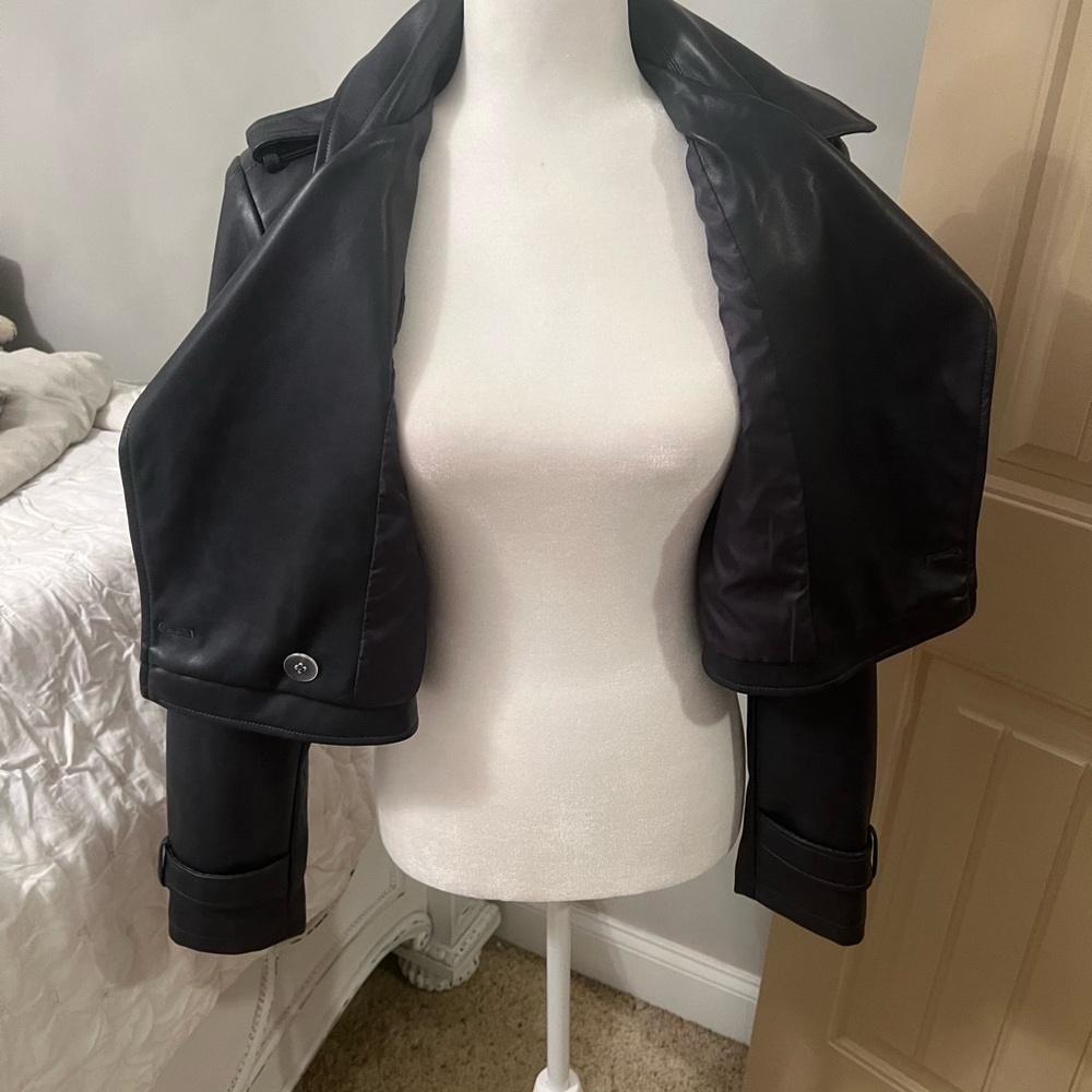 7 For All Mankind biker jacket NWT - Picture 3 of 5